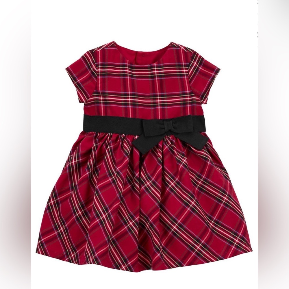 Carter's Toddler Girls Holiday Dress Sz 12m - NWT